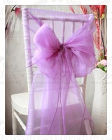 33 100pcs 65275cm 61 color organza chair hoodschair capscover sash for wedding eventpartyhomebanquet decoration textile