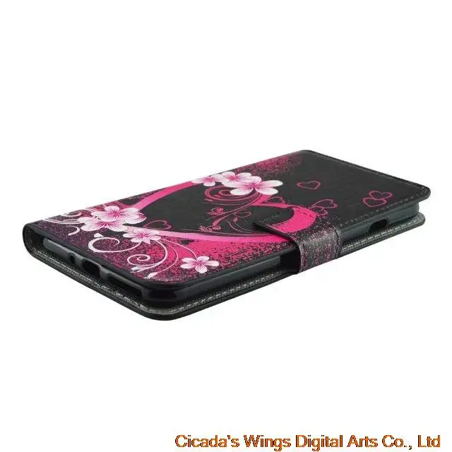 Для apple iphone 8 7 6 6 S Plus X XS MAX XR 5s SE 5 pu кожаный чехол для телефона с бабочками Fly Flower Painted flip Wallet слоты для карт