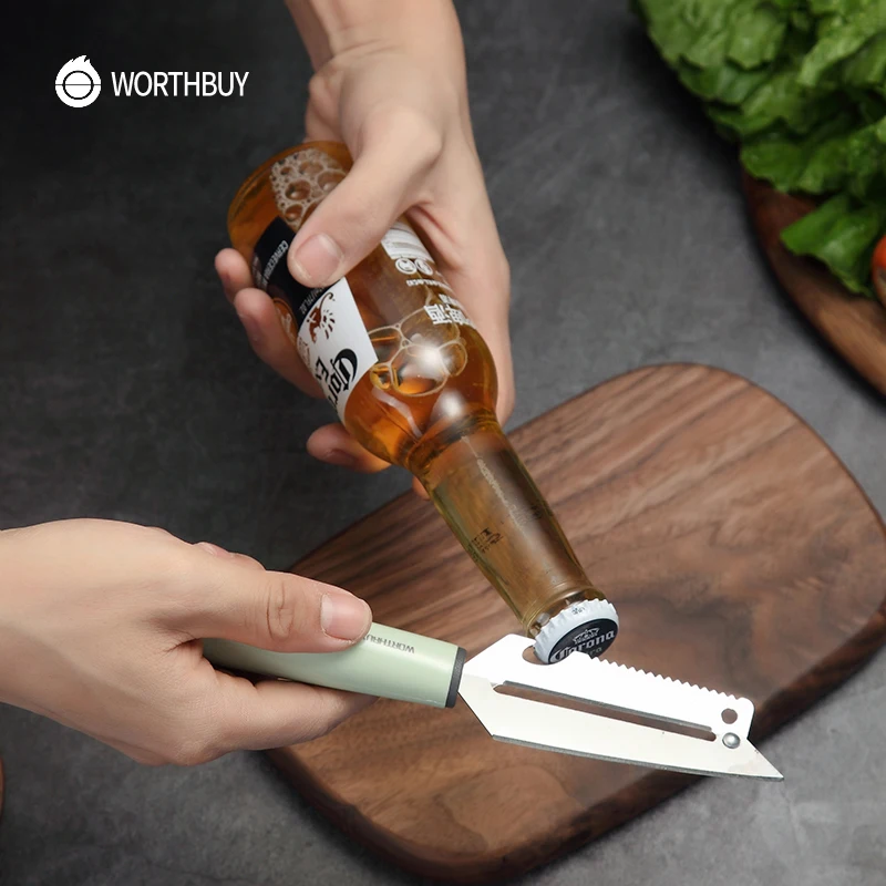 WORTHBUY многофункциональная Овощечистка из нержавеющей стали кухонные аксессуары