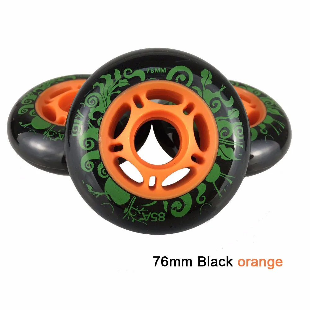 80 76 мм 85A ролики для роликовых коньков слайды слалом роликовые колеса для детей и взрослых хорошие как Powerslide Seba Patins роликовые колеса LZ25