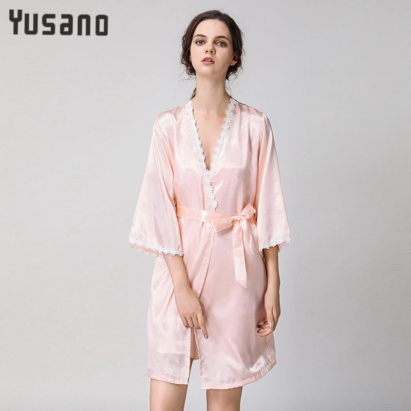 Осеннее женское белье сексуальная ночная сорочка 2 предмета рубашка с v-образным
