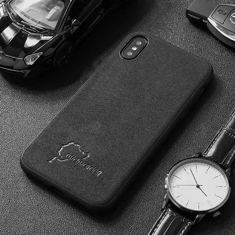 Чехол Nurburgring Super racing GTR для iphone 6 plus 7plus 8 8plus X XR XS Max 11 Pro, роскошный автомобильный кожаный чехол для телефона