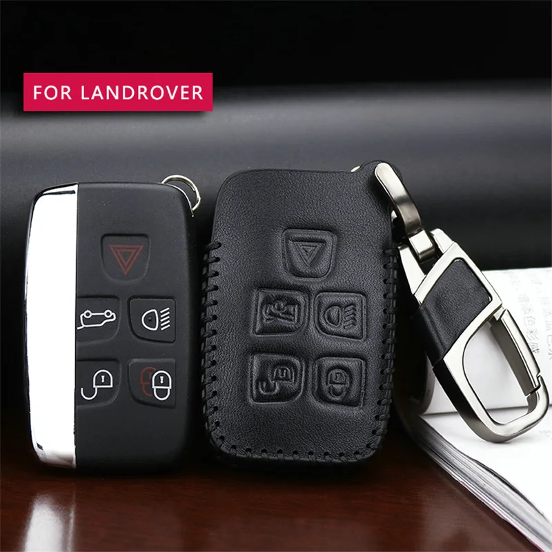 Чехол для ключей из натуральной кожи с дистанционным управлением Land Rover A8 A9 X9