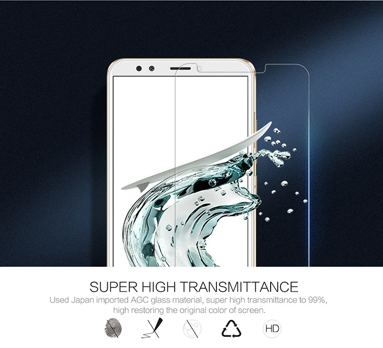 Для Huawei Honor 7C Экран Protector NILLKIN H + Pro 2.5D закаленное Стекло защитный Плёнки для