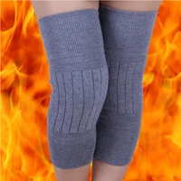 mens kneecap knitted thickened soft wool leggings warmer and more elastic cashmere kneecap