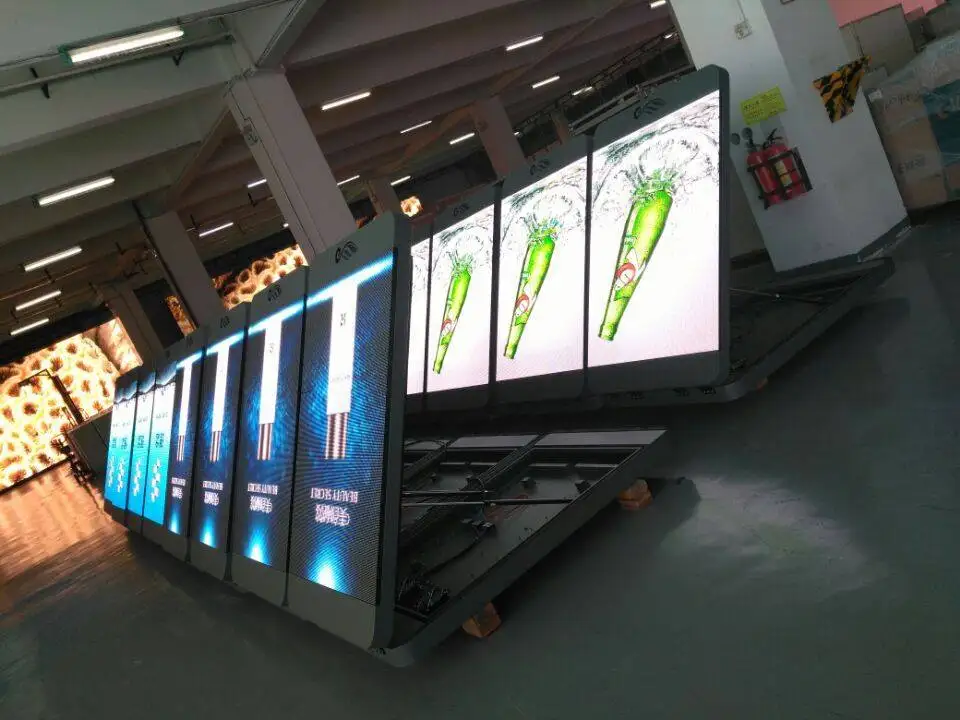 P5 водонепроницаемый открытый передний шкаф 960 мм * 192x192dots фиксированная установка