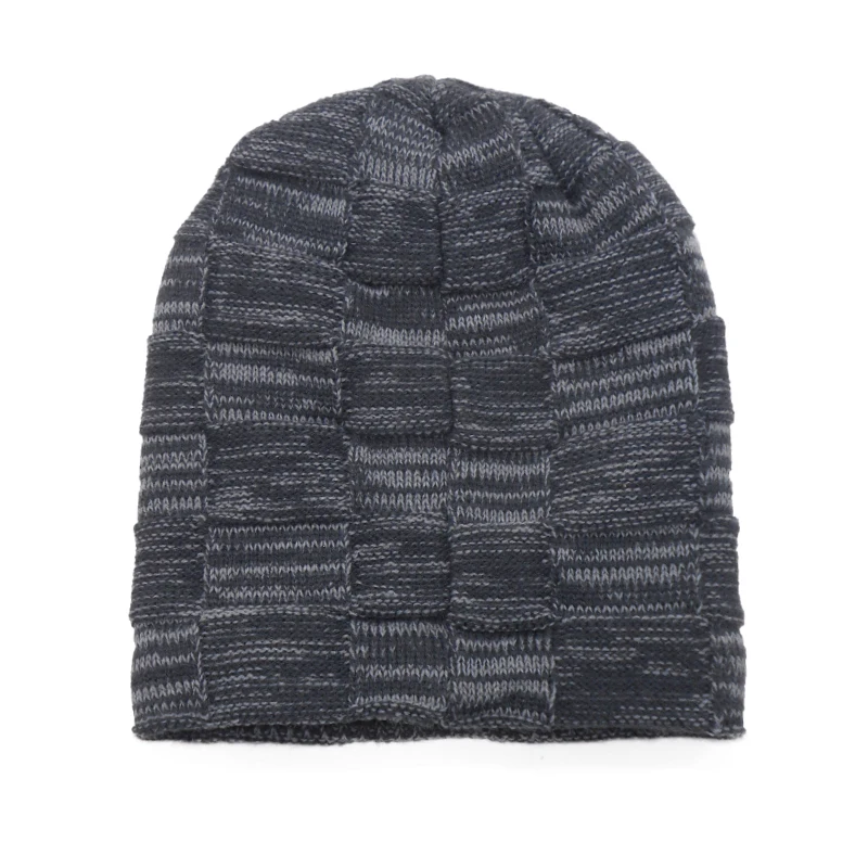 Зимние шапки для мужчин и женщин бини вязаные Gorras Bonnet in Riga Velvet Black Повседневная
