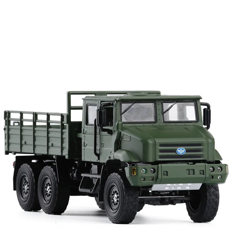 Полностью сплав 1:36 военный MV3 Тактический грузовик модель моделирование литой