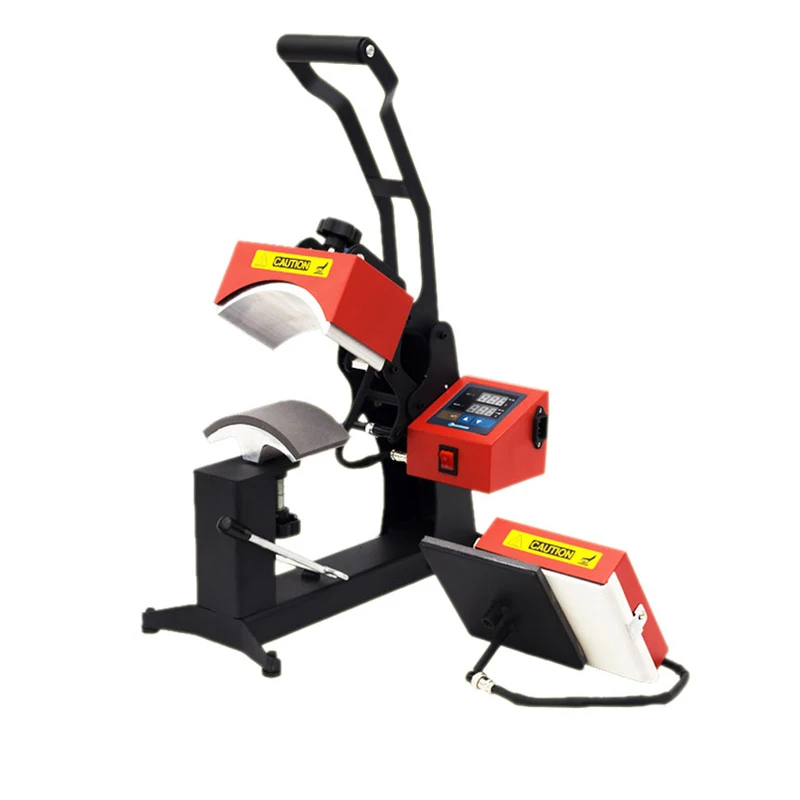 2 in 1 Combo Digital Cap Heat Press Machine 15x15CM Logo Label Printing Tool DIY Custom Sublimation Printer | Компьютеры и офис