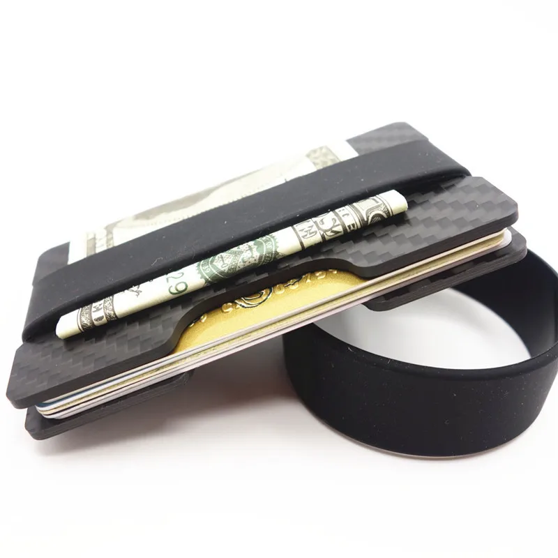Itapkris углерода волокно мужской держатель для кредитных карт Rfid Бумажник Путешествия бизнес визитница защитный чехол тонкий Блокировка деньги