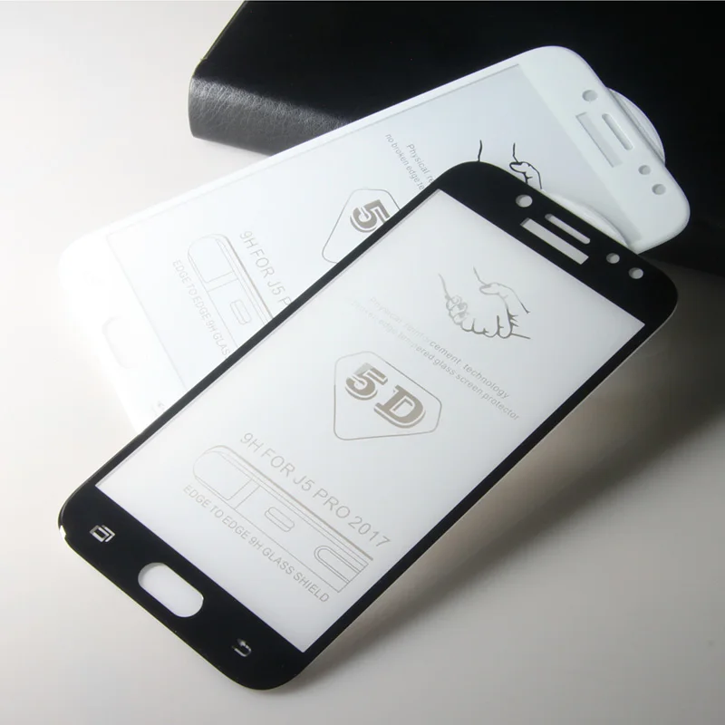 Vrurc Экран протектор для Samsung Galaxy J5 2017 j530 j530f закаленное Стекло 5D полное покрытие
