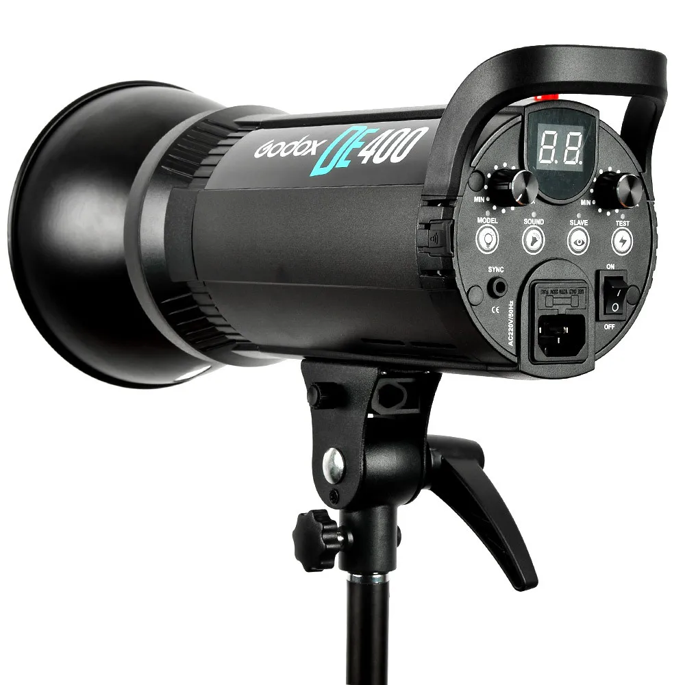 Godox DE400 400W 400WS профессиональная фотостудия стробоскоп вспышка лампа головка 220V|godox