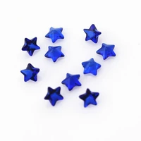 new arrival 100pcs birthstone blue crystal star floating charms living resin memory lockets pendants diy jewelry charm
