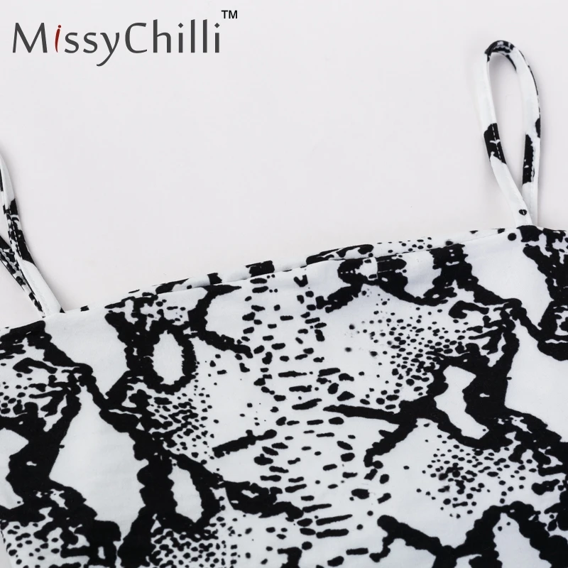 Женское трикотажное платье MissyChilli Бандажное с принтом на лето открытой