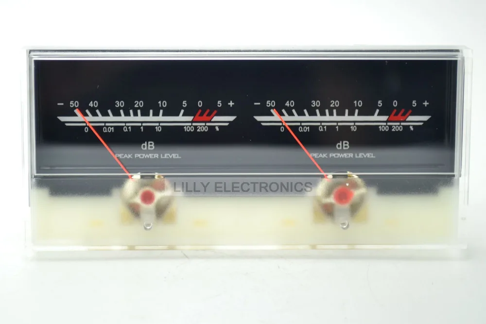 P 59WTC VU Meter DB Уровень аудио измеритель мощности с подсветкой и напряжением 6 3
