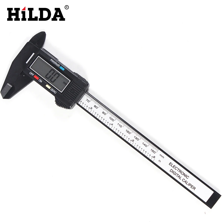 Хильда 6 дюймов 150 мм Вернье цифровые электронные суппорт правитель