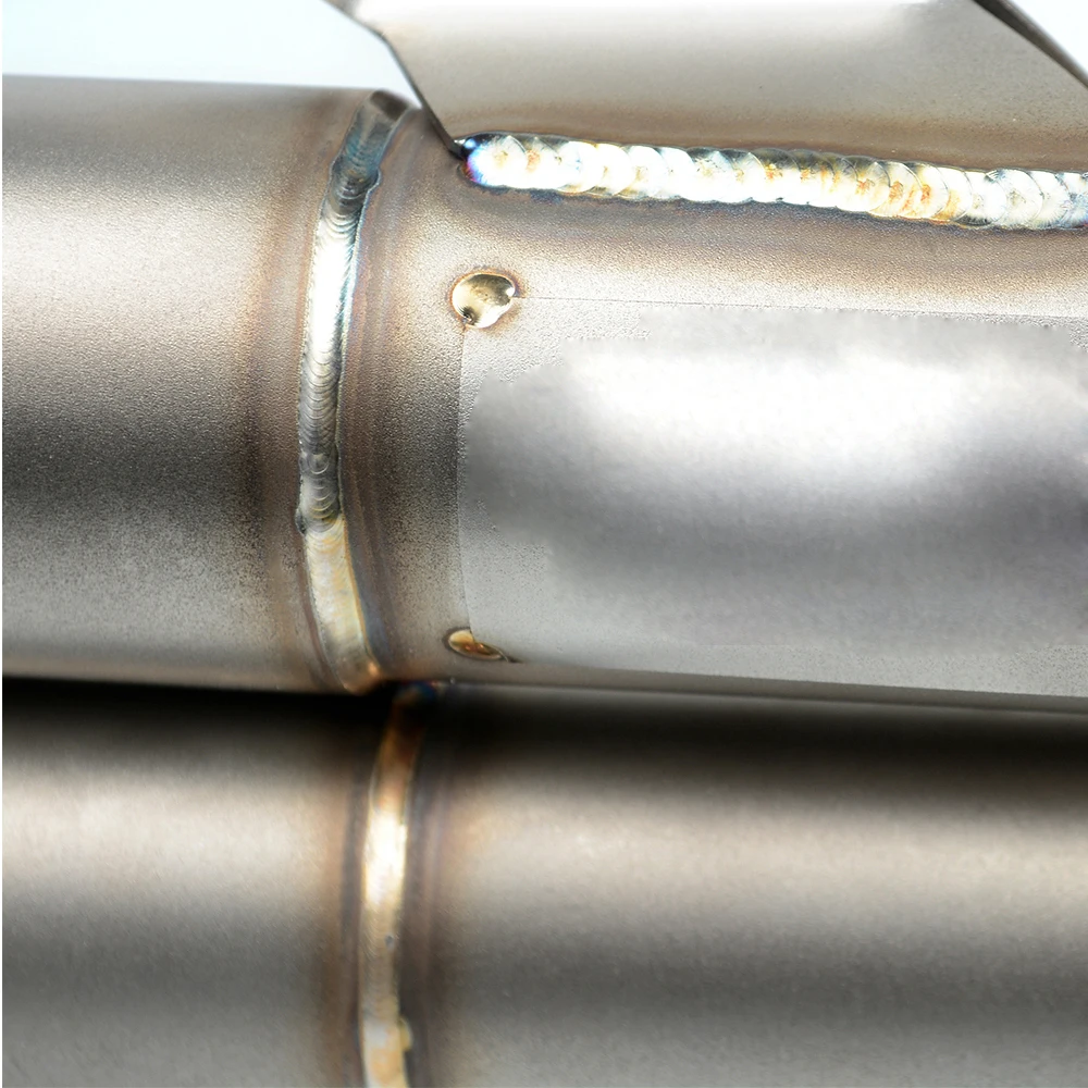 36-51MM Universal Motorcycle Double Exhaust Muffler Pipe escape moto For Suzuki YAMAHA MT 09 T-MAX 500 YZF R1Kawasaki Z 800 1000 |