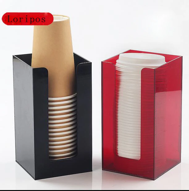 Вертикальный Съемник акриловых бумажных стаканчиков для бара магазина напитков