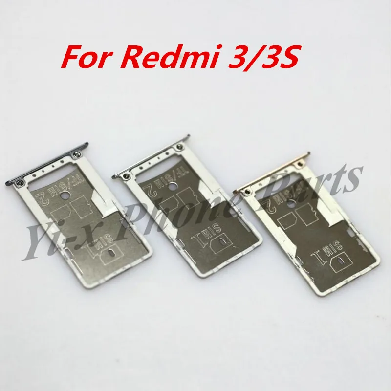

Держатель слота для SIM-карты для Xiaomi Redmi 3 3S Micro SD, 1 шт.