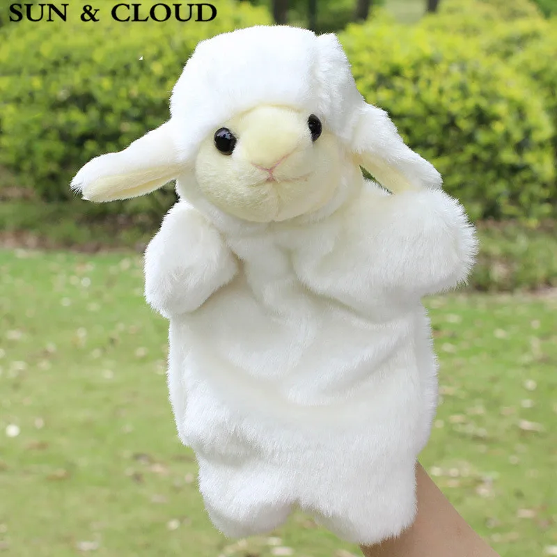 Солнце и облако 1 шт. Овцы руки кукол Игрушечные лошадки Новинка Симпатичные