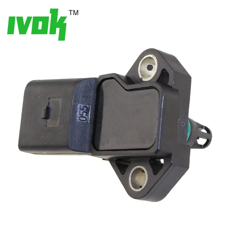 2,5 бар MAP датчик для VW Bora Caddy III GOLF BEETLE Multivan Sharan Touran 1,4 TSI 1,8 1,9 TDI 0 281 002 399 038 906 051 B