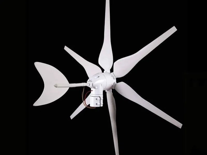 Лидер продаж ветрогенератор с 6 лезвиями 12 В переменного тока 300 Вт одобрено
