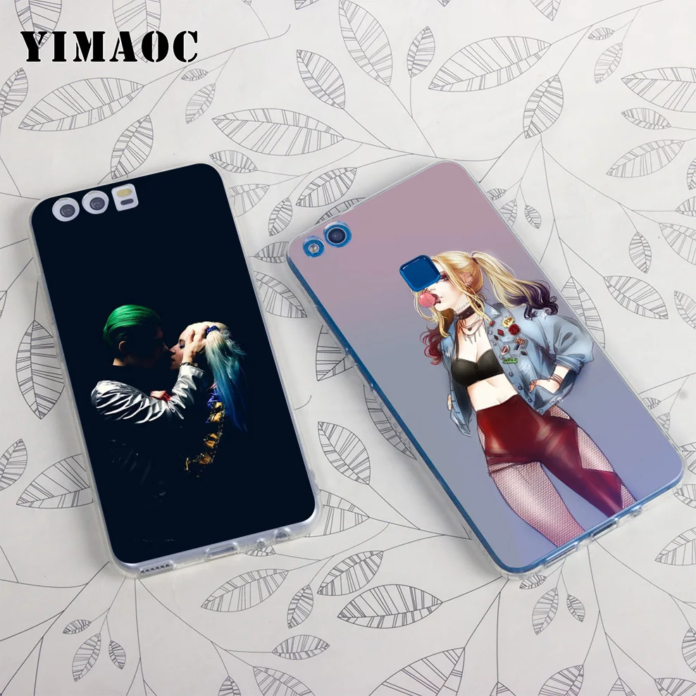 YIMAOC Джокер Отряд Самоубийц мягкий чехол для huawei Honor 10 9 8X 8C 8 7C 7X 7A Pro 6A Note Nova 3i 3 2i Y6 Y7 Y9