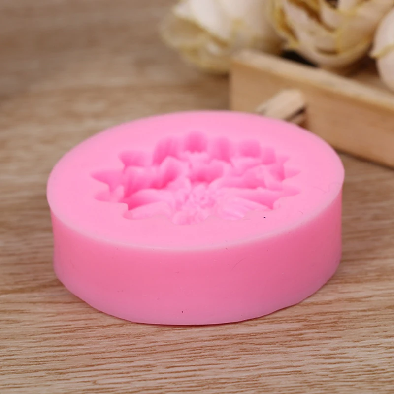 FILBAKE DIY цветков хризантемы Fondant силиконовые формы для приготовления конфет