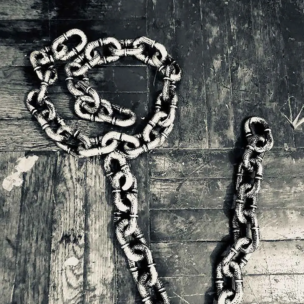 Пластиковые звенья цепи аксессуар для костюма реквизит Хэллоуина украшение