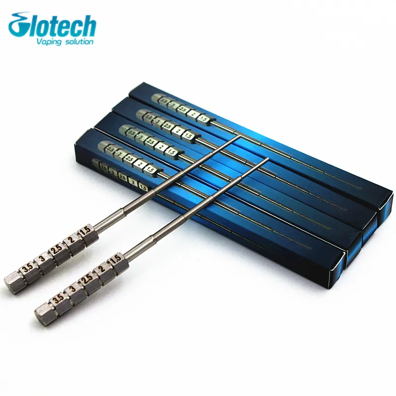 

Glotech Micro Coil jig e cigarette rda atomizer wick wire Coil Tool Wick Jigs Wrapping Coil Screwdriver For RDA RBA Atomizers
