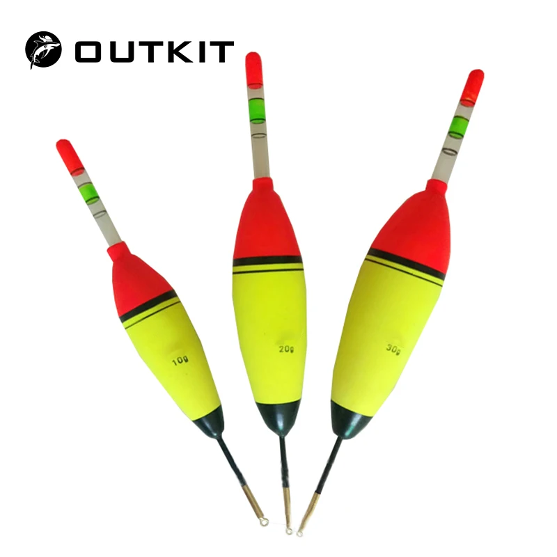 OUTKIT 1 шт. высокое качество Эва светящийся поплавок детектор приманки для рыбы