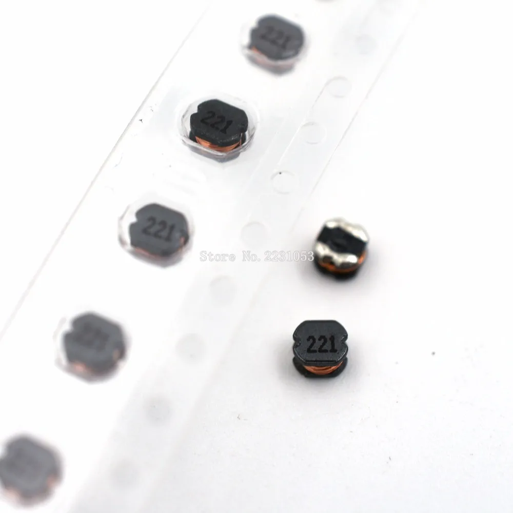 10 шт./лот индуктор питания SMD CD32 220uH 220UH 221 индуктивность 3 5*3 0*2 0 мм | Обустройство