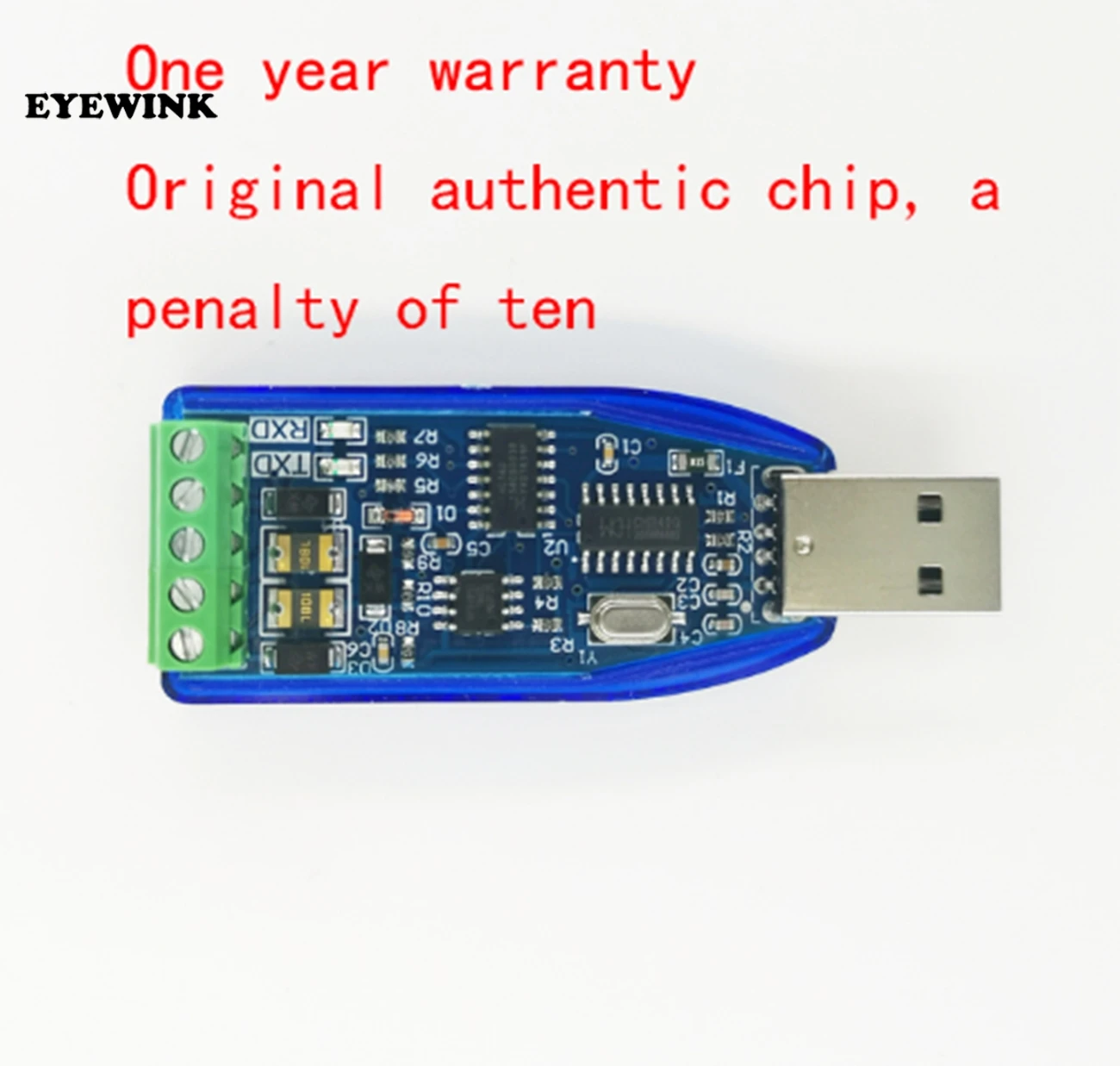 Промышленный преобразователь USB в RS485 с защитой от обновления совместим