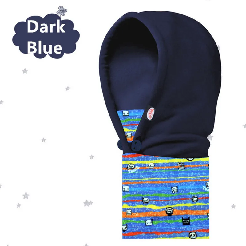 Зимняя Маска универсальные детские шапки из полиэстера и флиса Балаклавы зимние