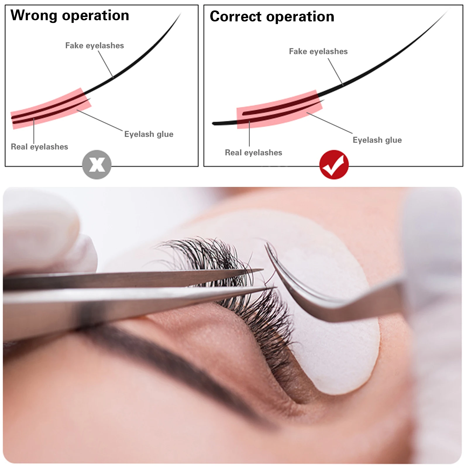 Набор инструментов для наращивания ресниц Anmas Rucci 19 в 1|Ресницы Набор| |