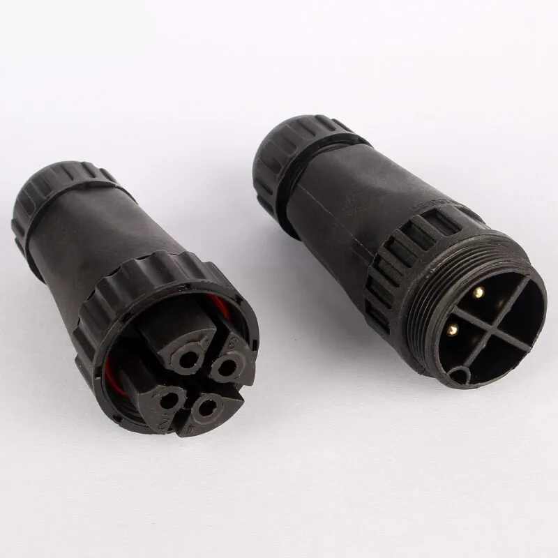 1 шт. водонепроницаемый соединитель 2/3/4 pin IP68 500V & 25a 6 10 мм Электрический провод