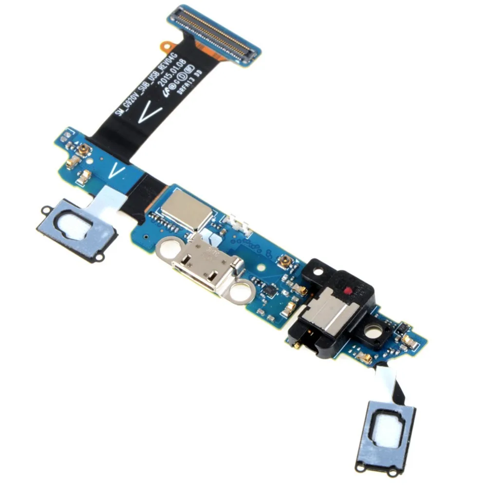 Original Dock Connector Charger Board USB Charging Port Flex Cable For Samsung Galaxy S6 G920V G920P | Мобильные телефоны и