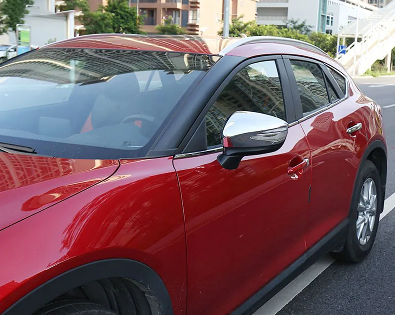 Для Mazda CX-3 CX3 2015 2016 2017 2018 чехлы для автомобильных зеркал заднего вида наклейки на