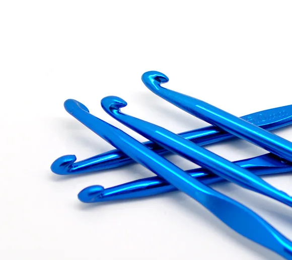 Алюминиевые крючком Крючки Иглы случайный цвет 15 см x 5 мм шт|aluminium crochet needles|needle