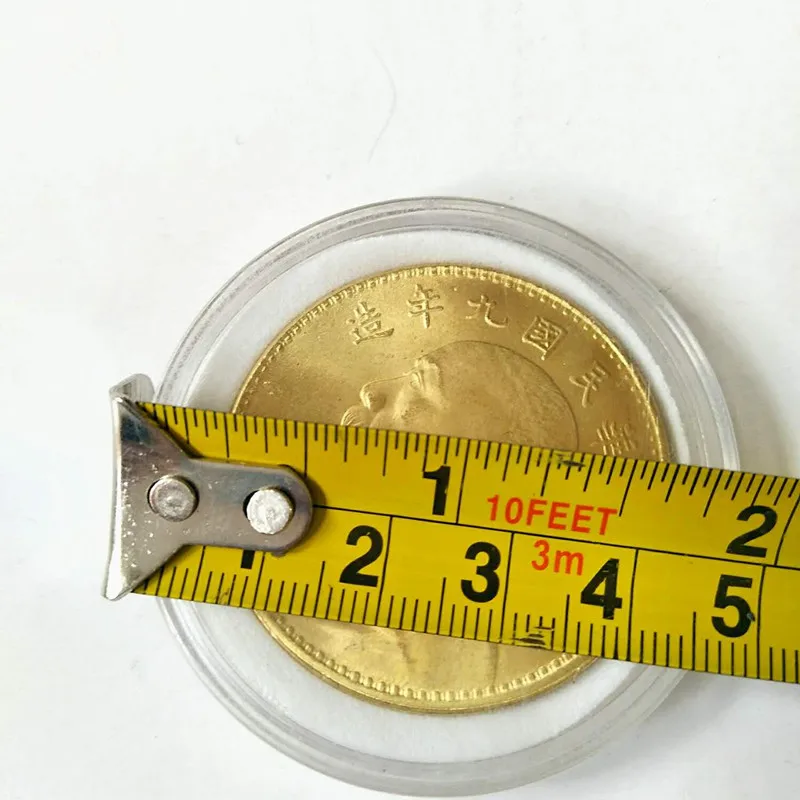 Antique coin collection of antique coins gold gilt Yuan Shikai nine years | Дом и сад