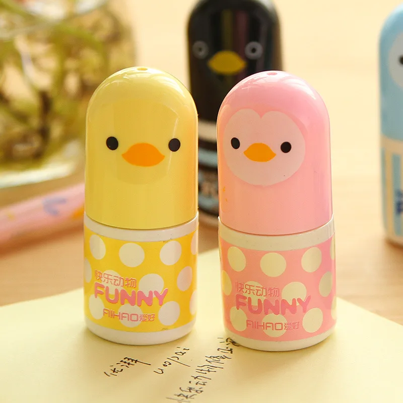 Милые каваи коррекции жидкости курицы из мультика ленты для детей подарок