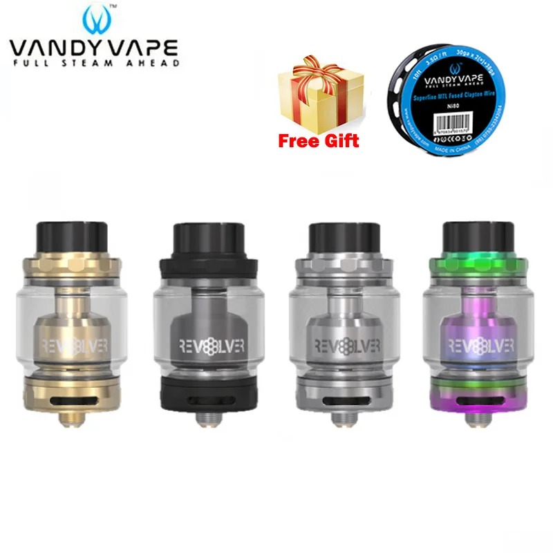 Vandy Vape револьвер RTA Танк Vapor 5 мл электронная сигарета распылитель Поддержка одной