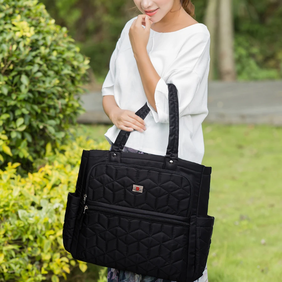 Сумка для подгузников Bolsa Maternidade черная сумка мам|handbags for moms|bolsa maternidadediaper bag |