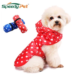 Дождевик для милых собак, водонепроницаемая одежда для собак и щенков, Повседневная дождевая куртка для прогулок на открытом воздухе, аксессуары для маленьких животных