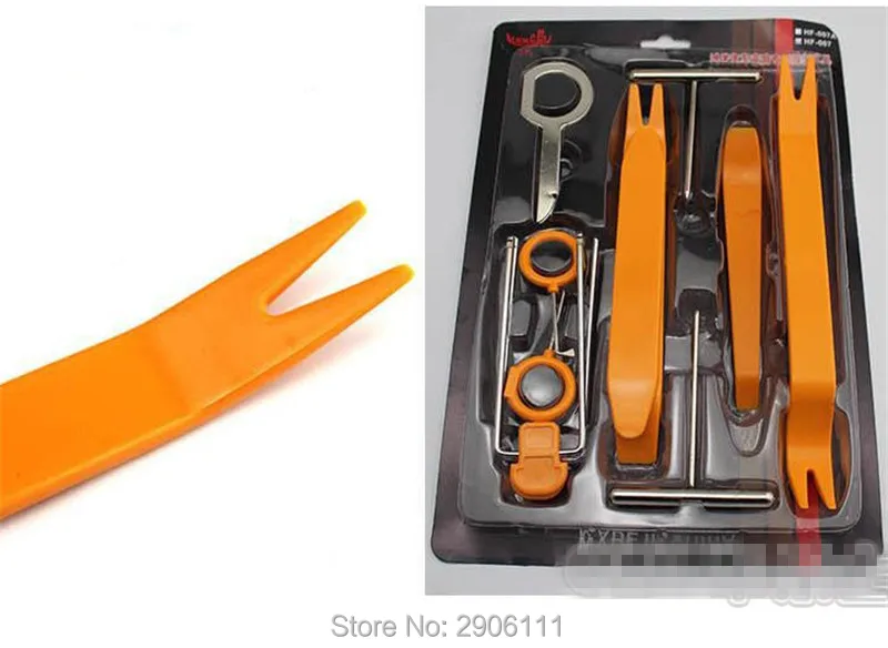 12pcs Car Stereo Installation Kits Radio Removal Tool for Mitsubishi outlander lancer pajero sport accessories car-styling | Автомобили и