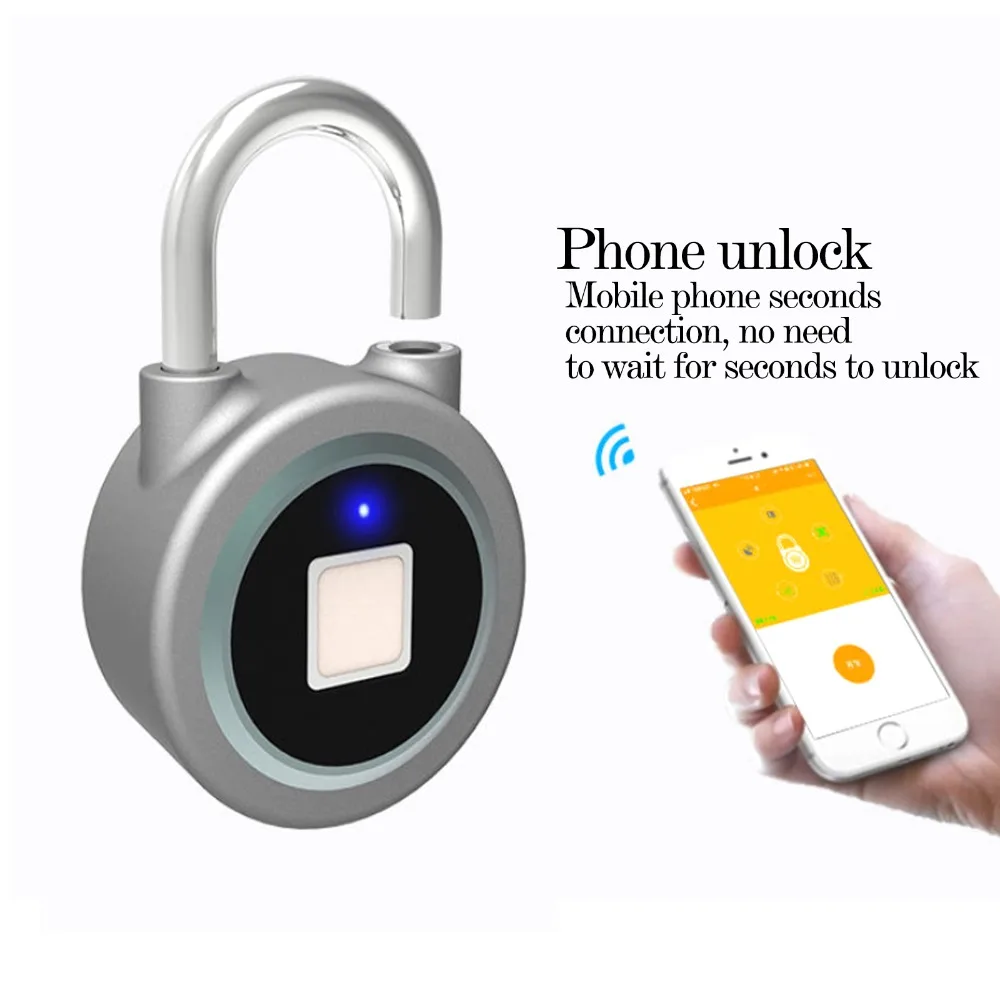 Bluetooth сканер отпечатков пальцев Мобильный смарт замок с управлением через