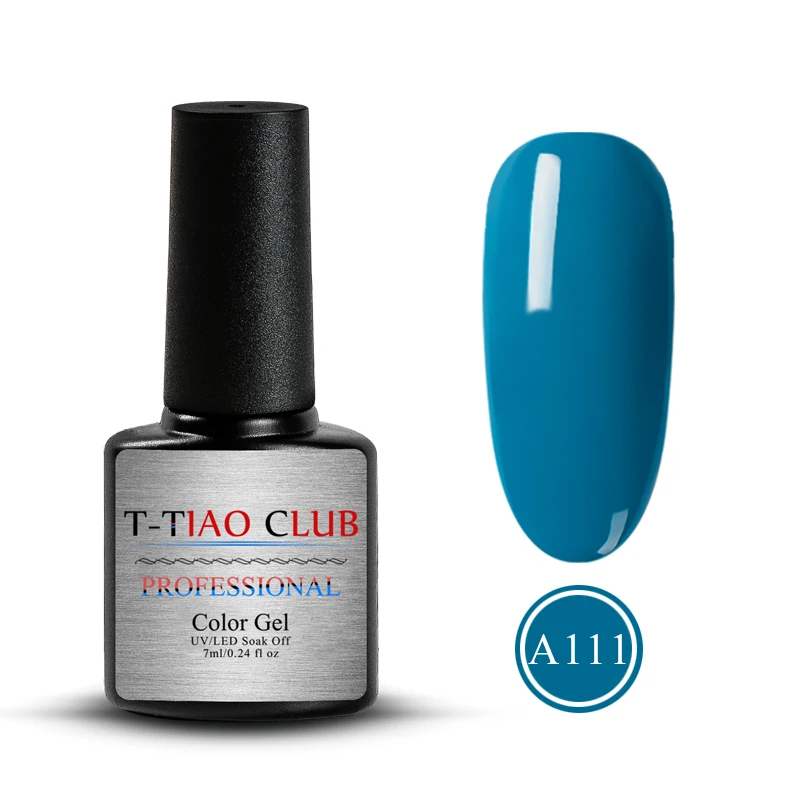M30407 T-TIAO CLUB Набор гель-лаков для ногтей замочить от маникюра верхнее Базовое покрытие УФ гель лак Полупостоянный дизайн ногтей маникюрный лак - Цвет: M30407