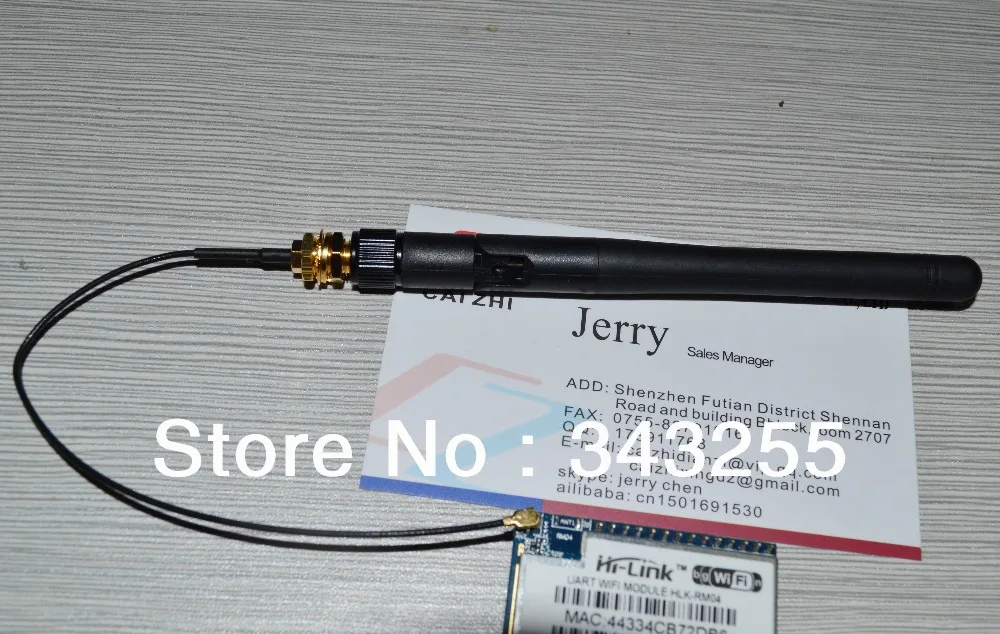 WAVGAT 2 4G антенна HLK RM04 3dbi для беспроводного передатчика или приемника со