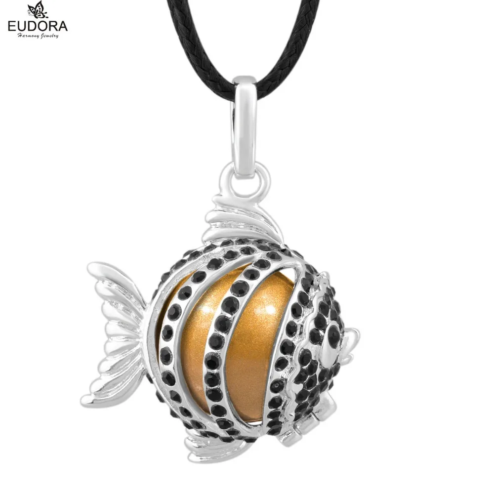 Ювелирные изделия Eudora в форме шара Милая модель медная металлическая подвеска