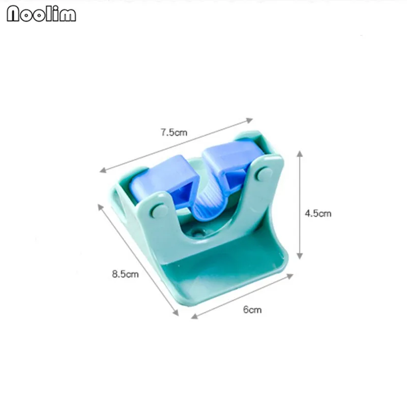 Зажим для швабры пластиковый 2 шт./лот|storage hooks|kitchen storagebathroom storage holder |
